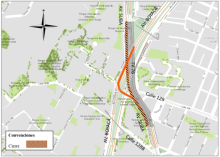  Conozca el cierre por carriles sobre el puente vehicular de la Av. Suba por Av. Boyacá y la conexión de la Av. Boyacá hacia la Av. Suba, en sentido Norte - Sur