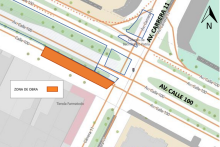 Mapa 1. Zona de Obra.