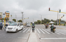 Foto: Intersección Sierra Morena – SDM