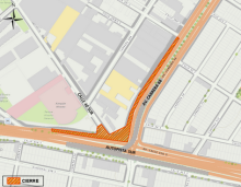 Mapa 1. Zona de obra. 