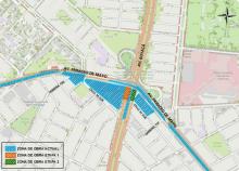 Mapa 1. Zona de obra.