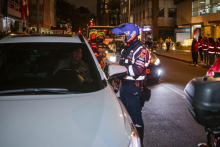 Foto: operativo de mal parqueo – SDM 