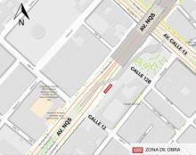 Mapa 1. Zona de obra.