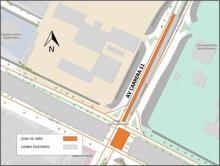 Conozca el cierre parcial de la intersección de la Av. calle 100 por carrera 11