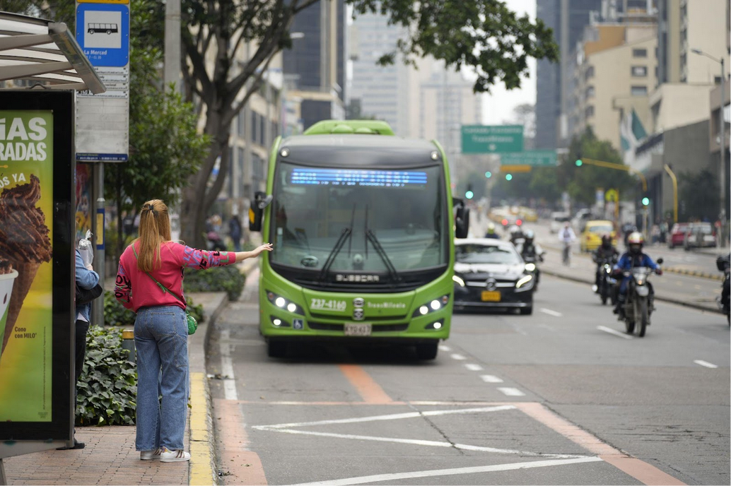 El nuevo Plan de Desarrollo ‘Bogotá Camina Segura’  promueve la movilidad sostenible. Foto: SDM (Carrera Séptima)