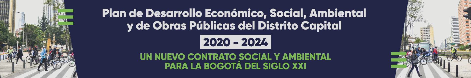 Plan de Desarrollo Económico, Social, Ambiental y de Obras Públicas del Distrito Capital  2020 - 2024