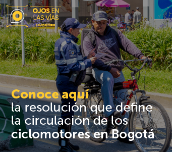 Ir a Resolución que define la circulación de ciclomotores en Bogotá