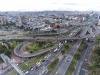 Foto: Panorámica autopista norte con avenida NQS